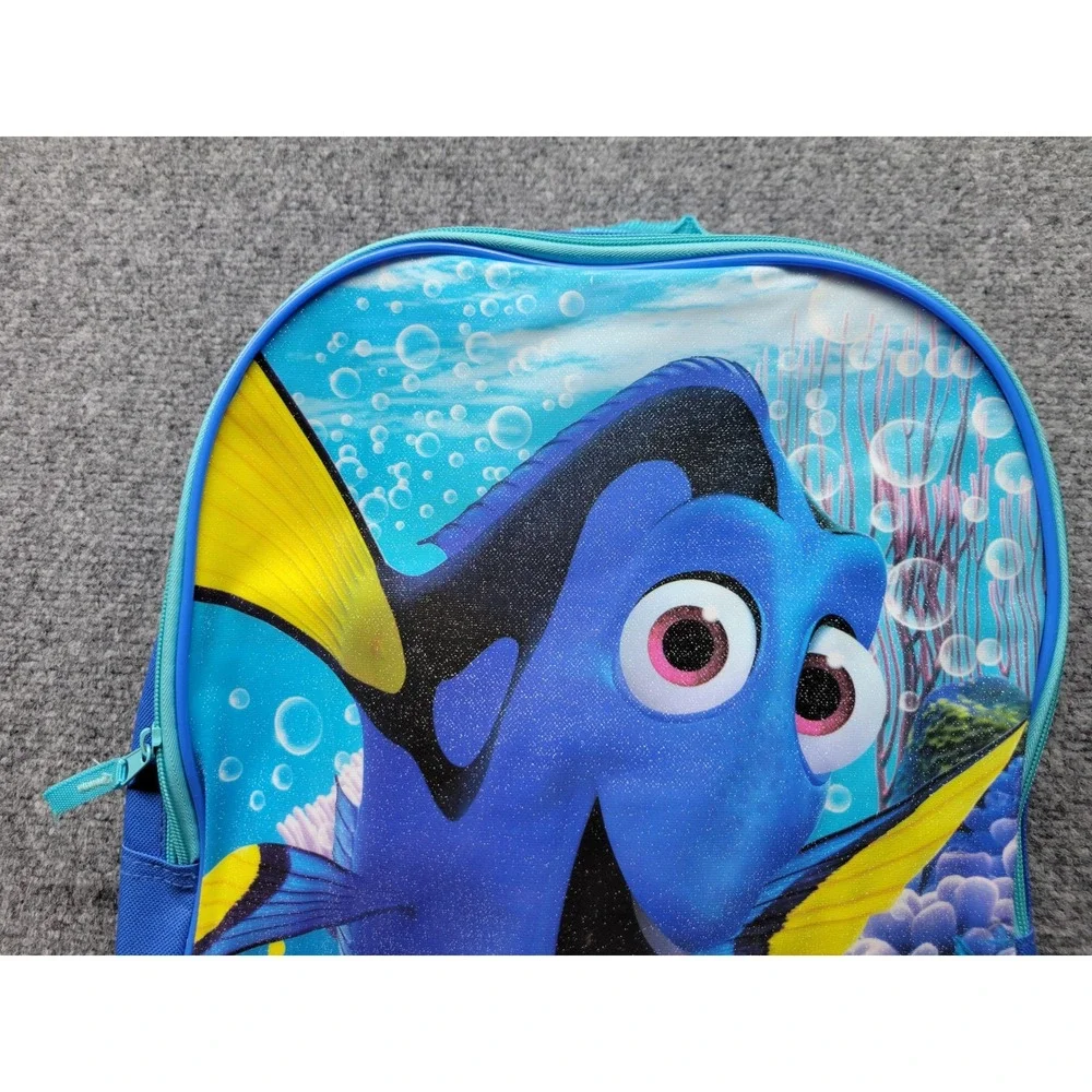 Disney Pixar Finding Dory Nemo Blue Glitter Backpack School Bag K15015